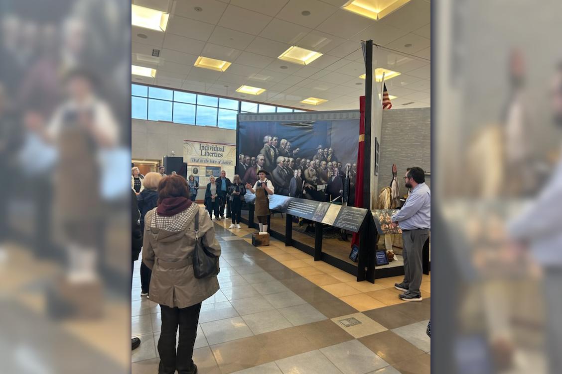 Photo of the Chasing Liberty Exhibit