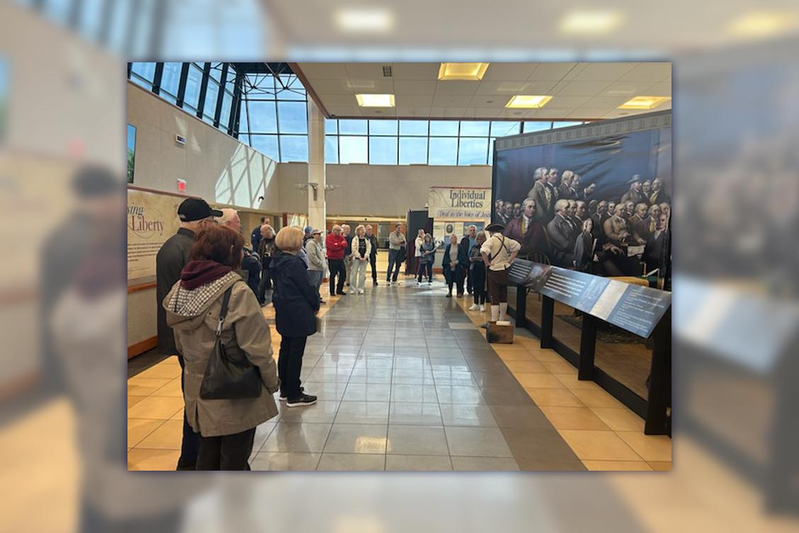 Photo of the Chasing Liberty Exhibit